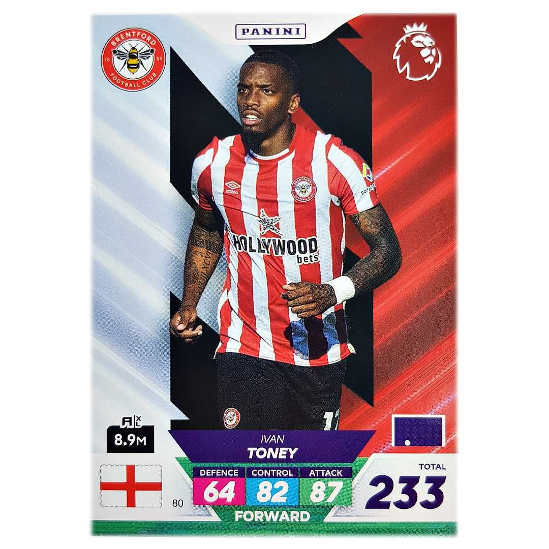 Karta Panini 80 Premier League 2023 Plus Ivan Toney