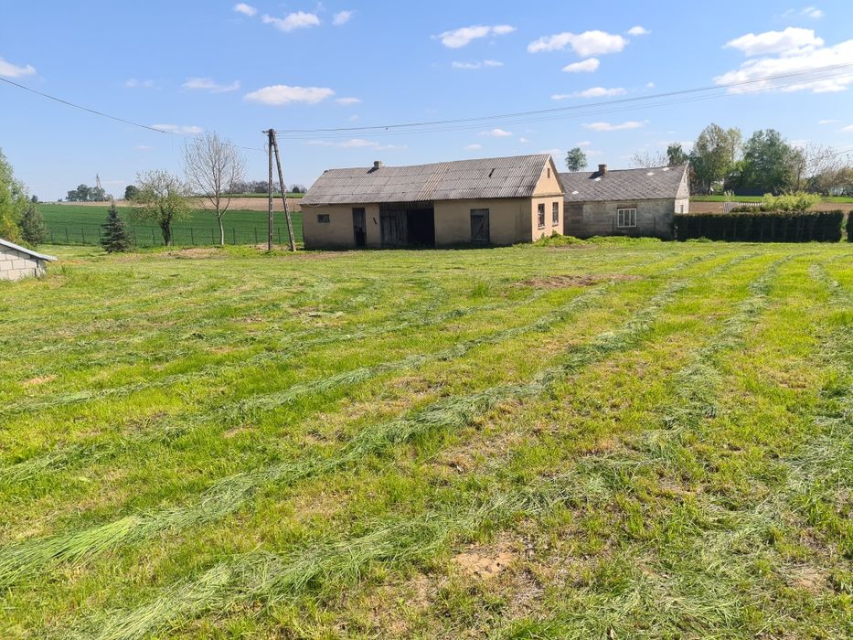 Działka siedlisko 1 hektar z budynkiem 550 m i gospodarczy  100m