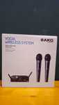 Microfone sem fio - AKG WMS 40 Mini Dual Vocal