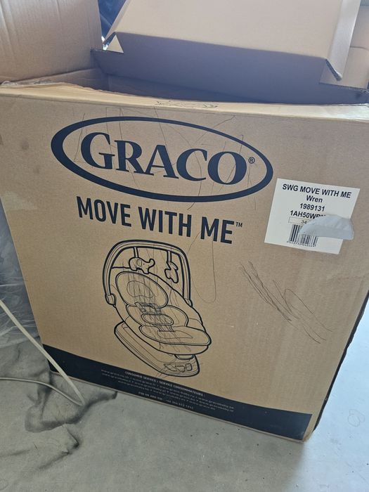 Graco, Move with Me, bujaczek, leżaczek, 0-9 kg