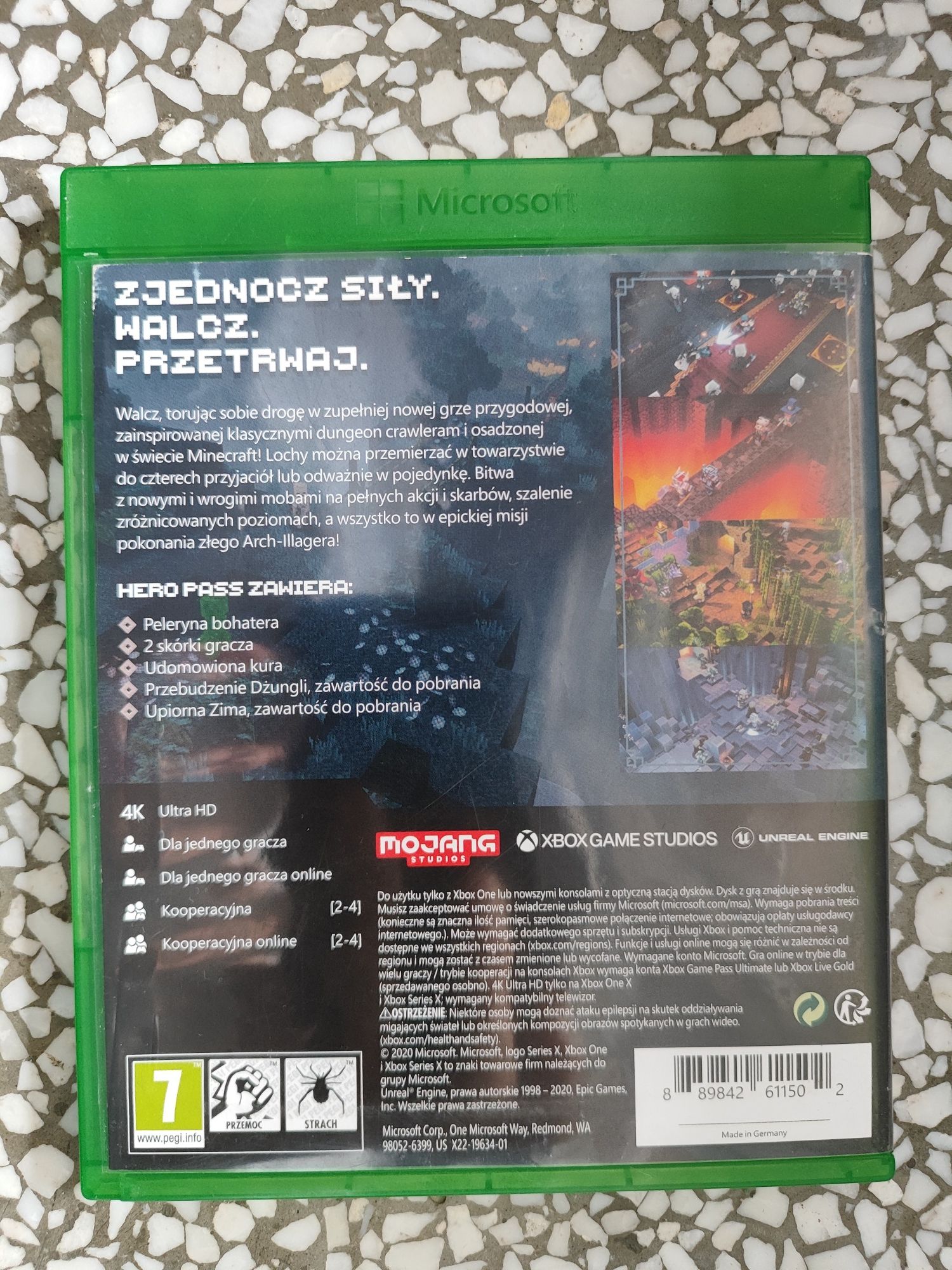 Minecraft Dungeons Hero Edition PL Xbox one Series X