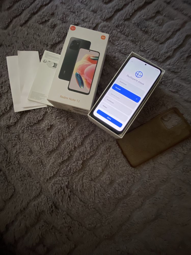 Смартфон Xiaomi Redmi Note 12 8/128GB Onyx Gray 6.67" 120 Гц