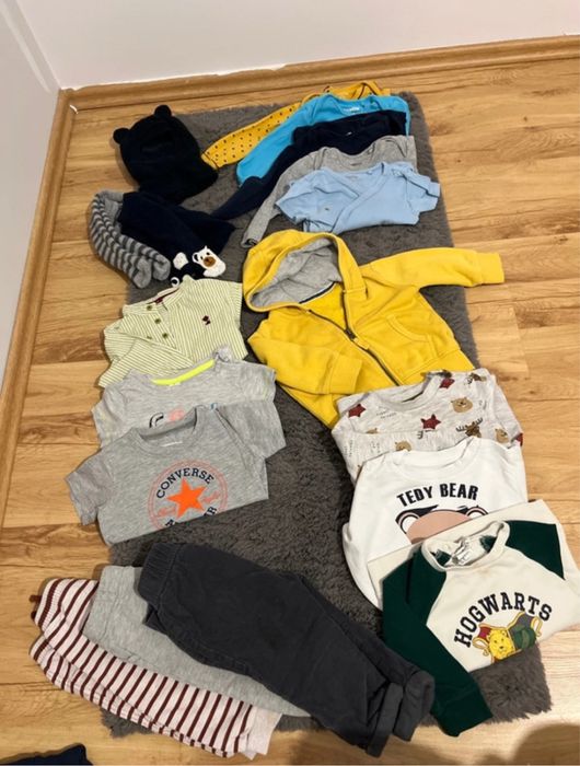Paka ubran 74/80 h&m converse harry potter
