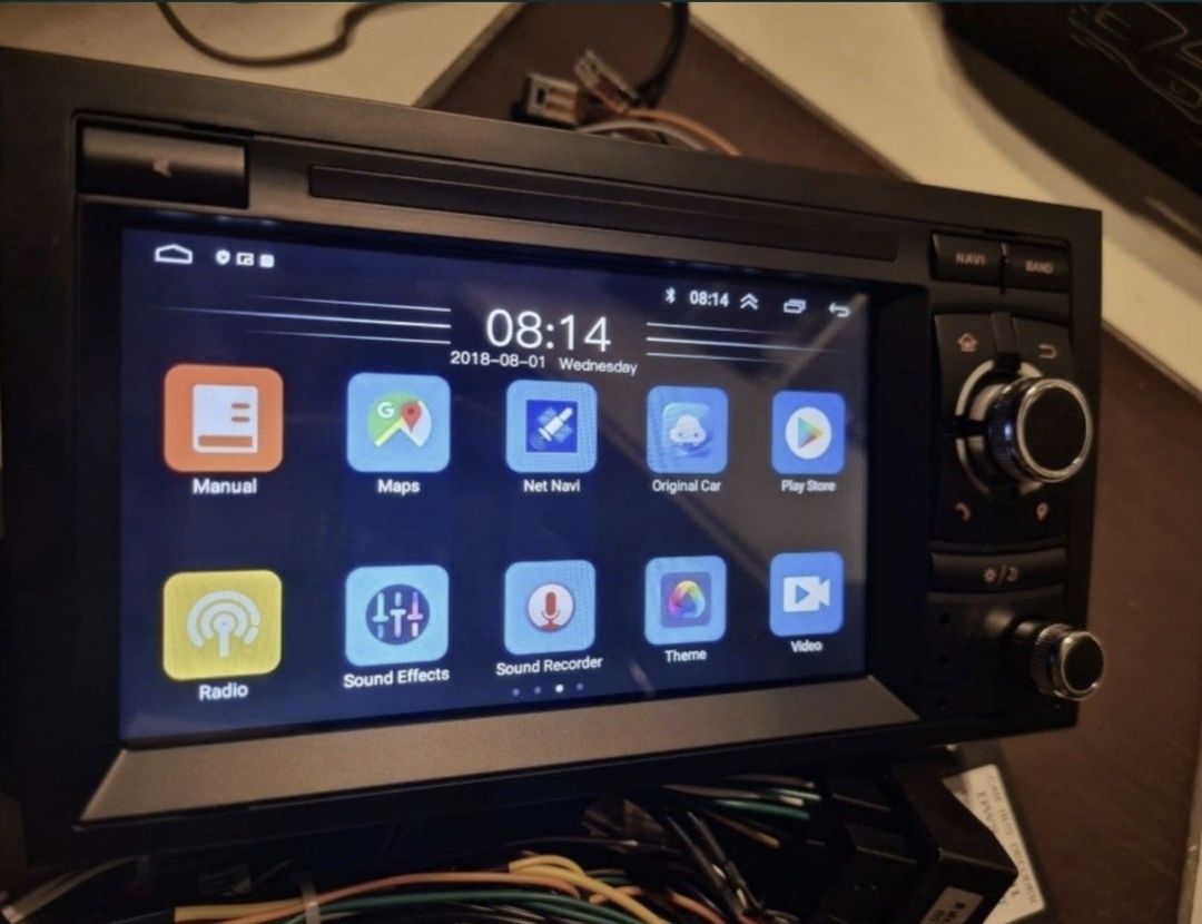 Radio Android Audi a4 B6 B7 seat exeo RDS Android Gps