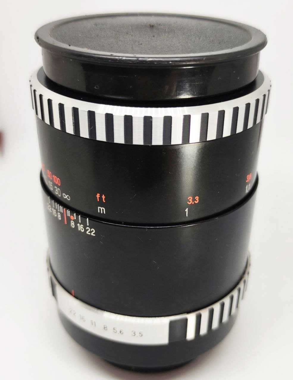 Carl Zeiss Jena DDR Sonnar 135mm f/3.5 "Zebra" різьба M42.