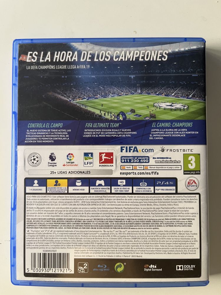 FIFA 19 PS4 Novo