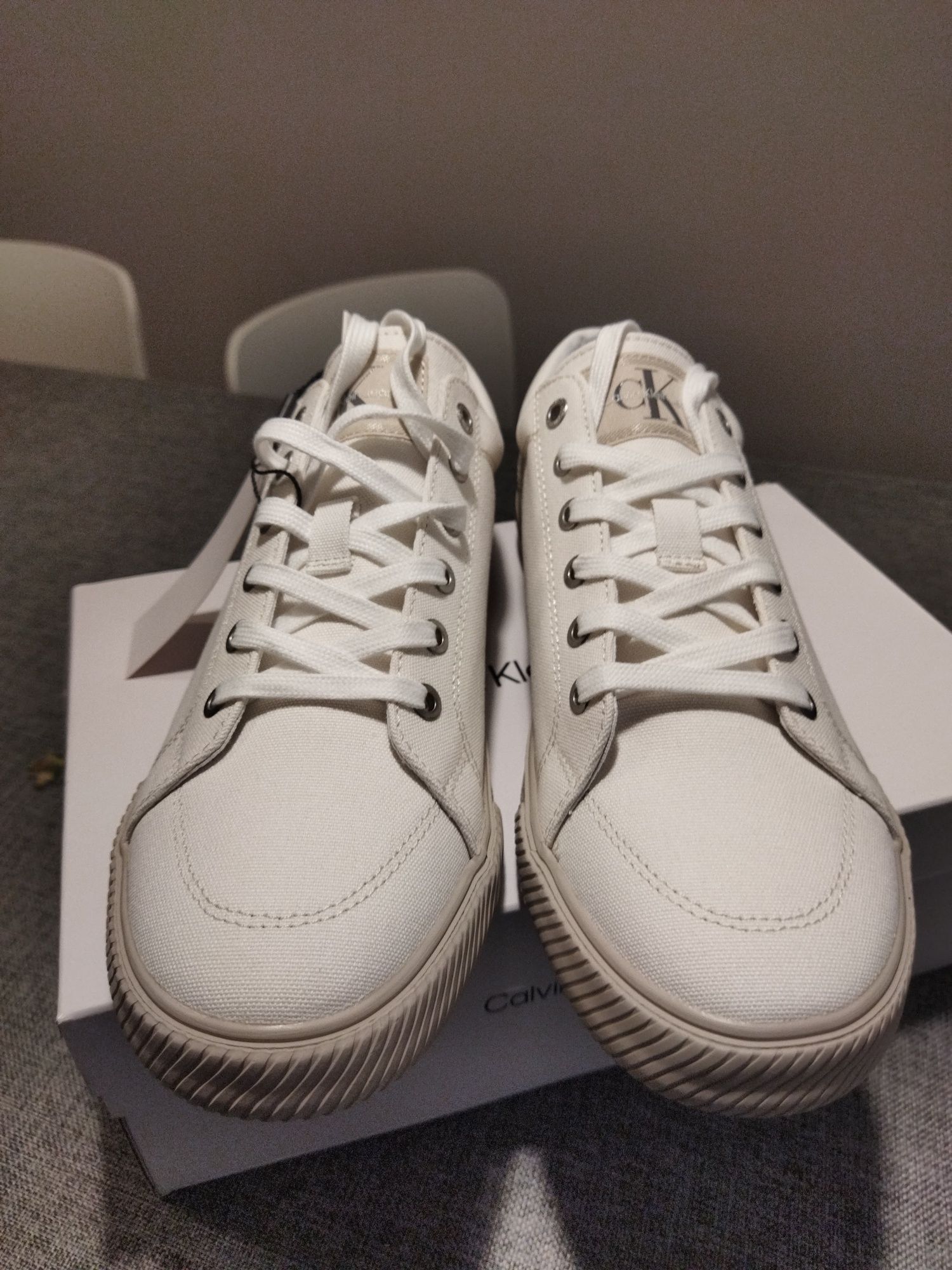 Tenisówki Calvin Klein Retro vulcanized low 42 rozm