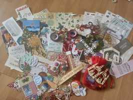 Zestaw nr 9 boże narodzenie Scrapbooking rękodzieło