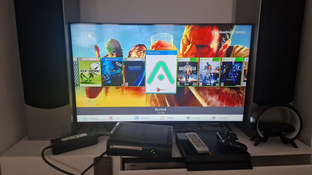 XBOX 360 500GB pad zasilacz RGH