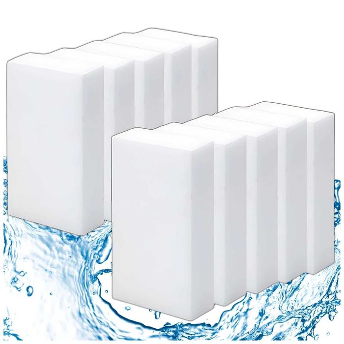 magiczna gąbka do czyszczenia ścian mebli usuwa zabrudzenia 10 szt