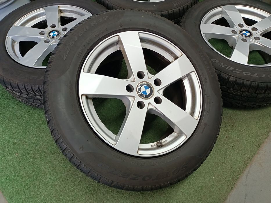 Koła 17" felgi 5x120 et35 opony 225/60/17 BMW X3 X4 f25 f26 Wysyłka
