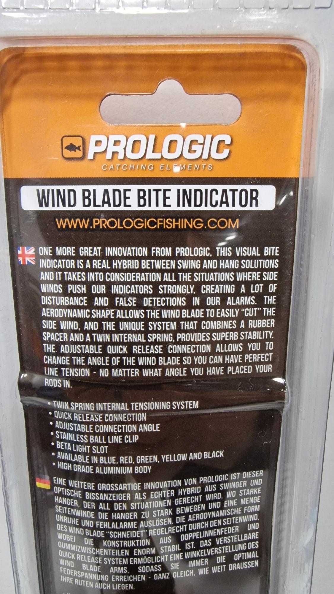 HANGER/SWINGER Prologic Wind Blade niebieski sygnalizator brań
