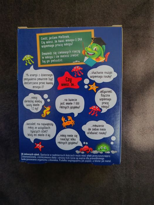 Moller's Omega-3 Rybki malinowe 36 szt.- 4 sztuki