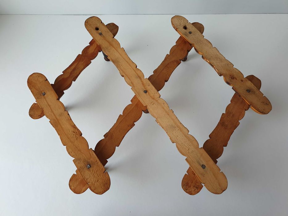 дерев'яна розсувна вішалка ГАРМОШКА часів срср