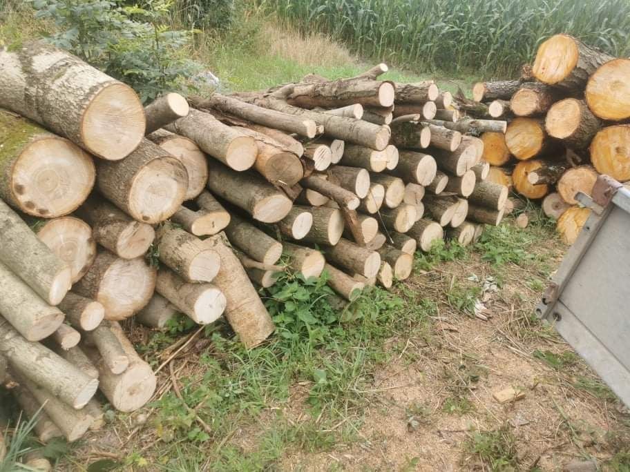 Drewnem kominkowe opałowe