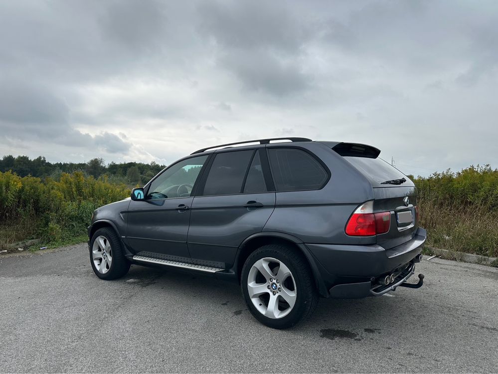 BMW X5 3.0d 184KM Duża Navi! Skóra! Szyber! Pakiet IS! Alu19! 4x4!