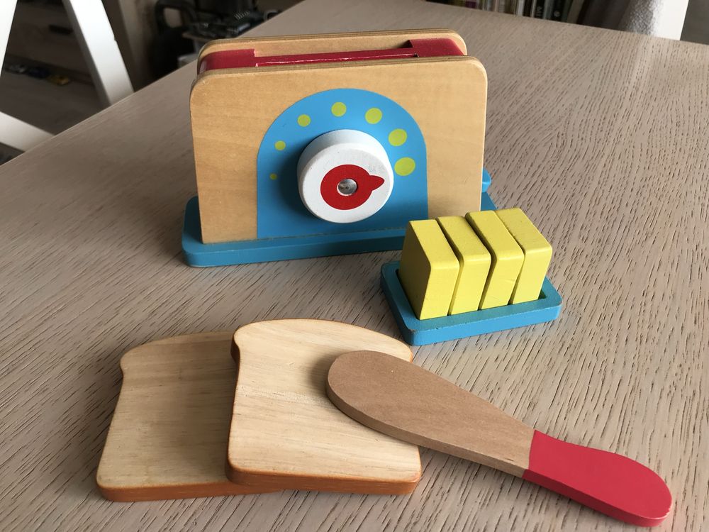 Melissa and doug drewniany toster chleb i masło