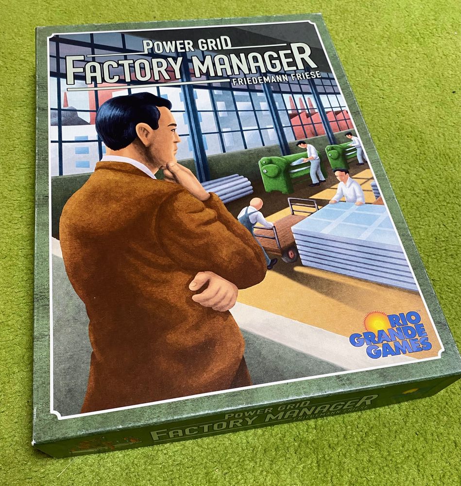 Gra planszowa “Factory Manager” Unikat!