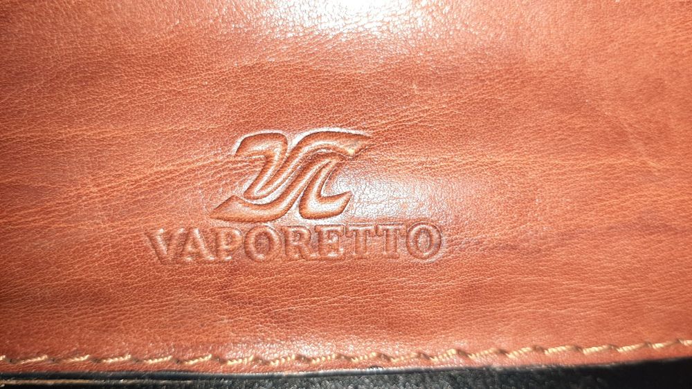 Mala executivo nova em pele genuína