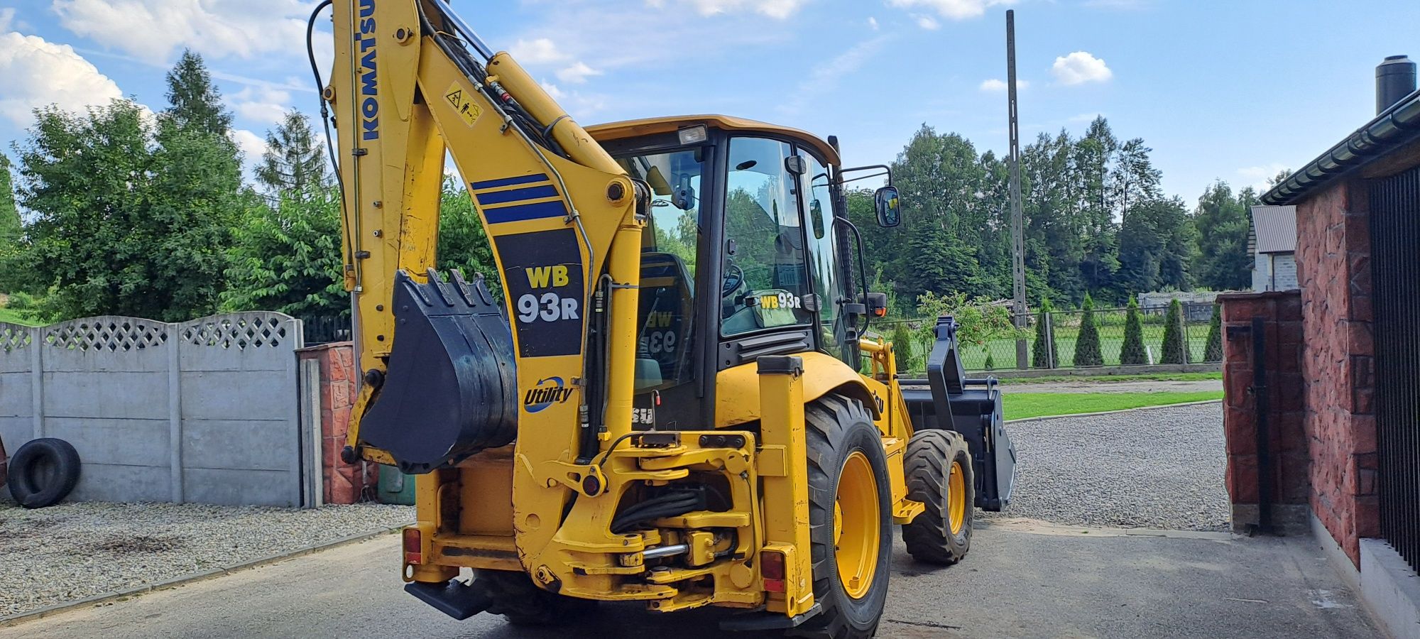 Koparko ładowarka Komatsu WB‑93R‑5