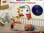 Muzyczna karuzela z projektorem