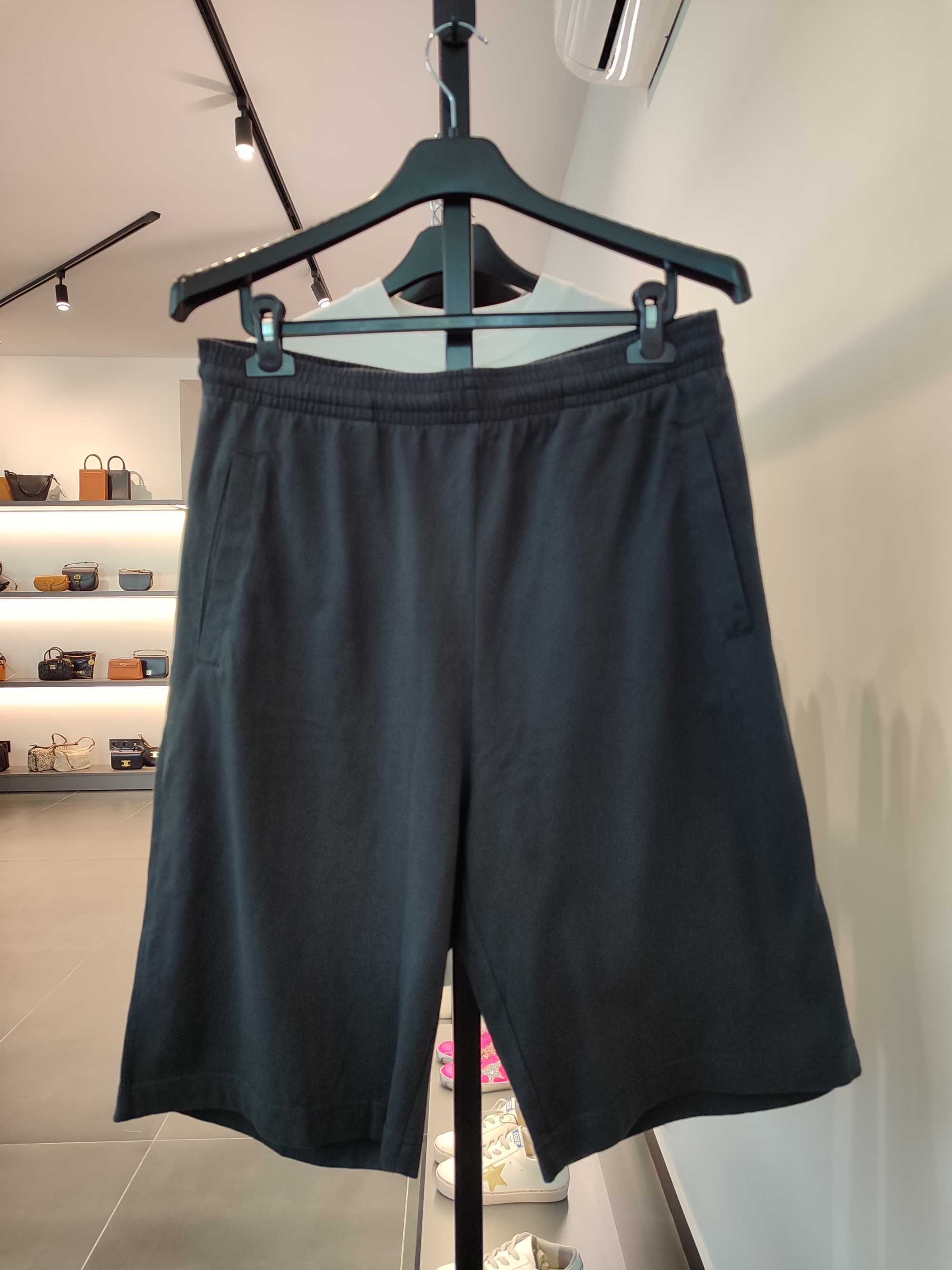 Шорти Acne Studios Grey Relaxed Shorts Black