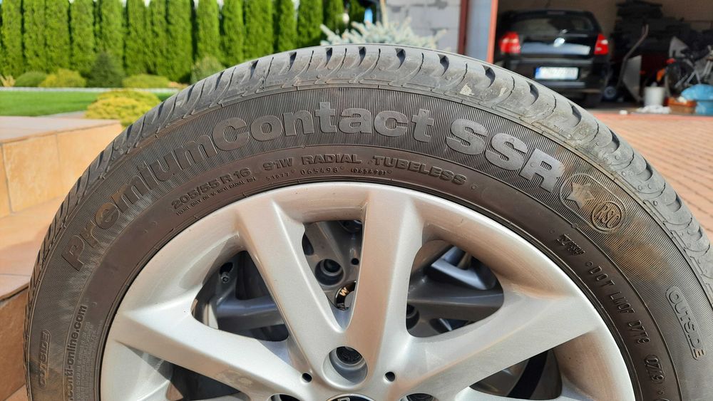 Komplet opon Continental Premium Contact SSR 205/55/R16 RUN FLAT