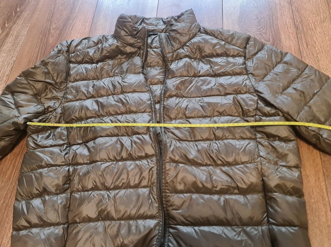 Куртка вітровка легка натуральний пух,L, XL, XXL