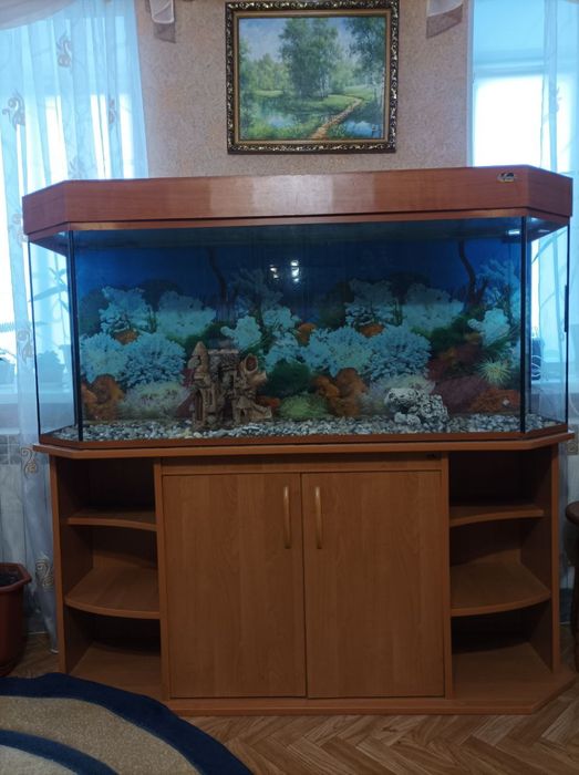 Акваріум 400 л + тумбочка