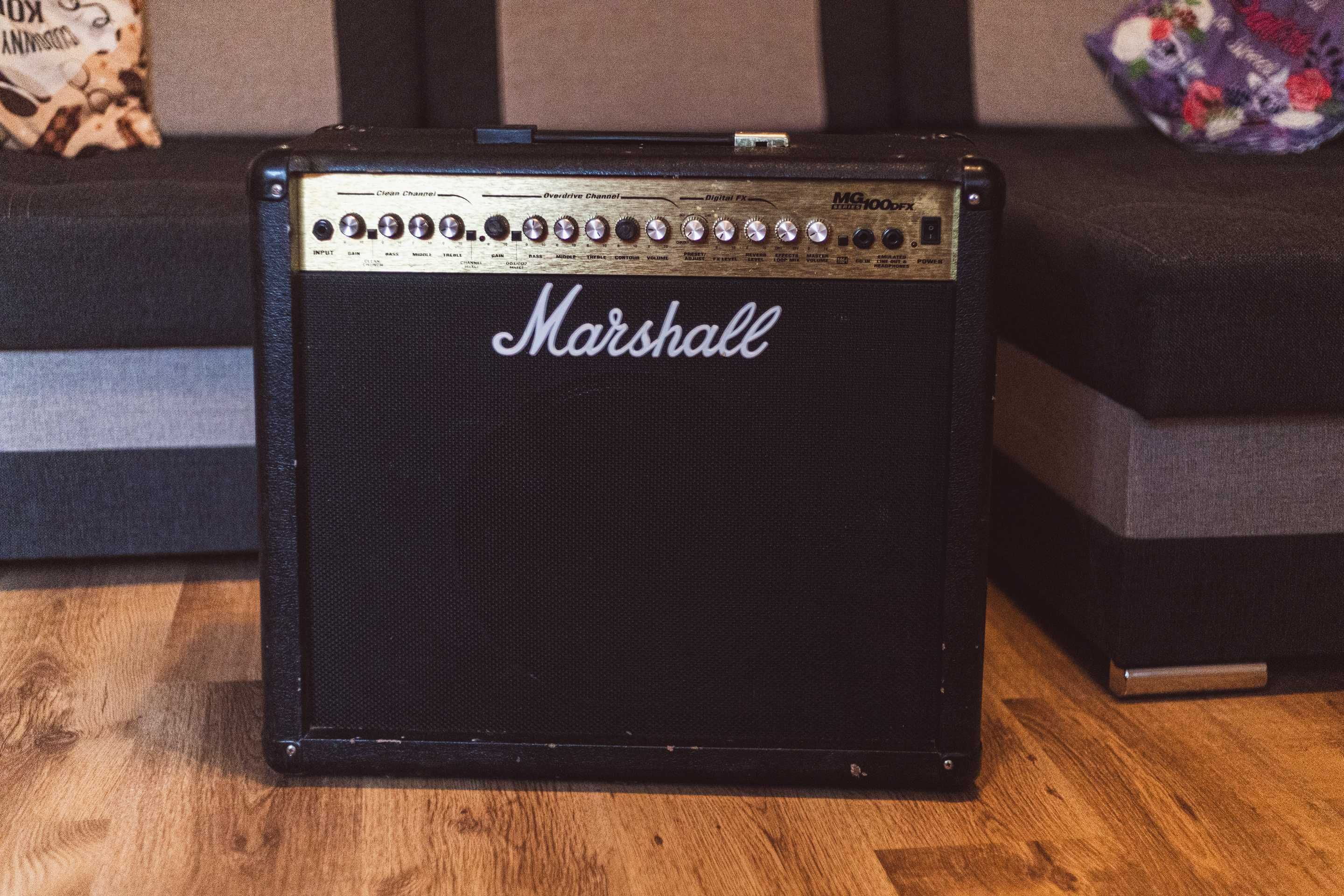 Wzmacniacz gitarowy Marshall MG100DFX – 100W | Stan dobry
