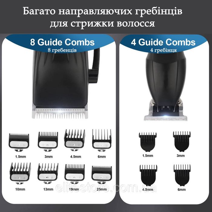 Набір професійних машинок для стрижки Dumite LM-2027 комплект барбера