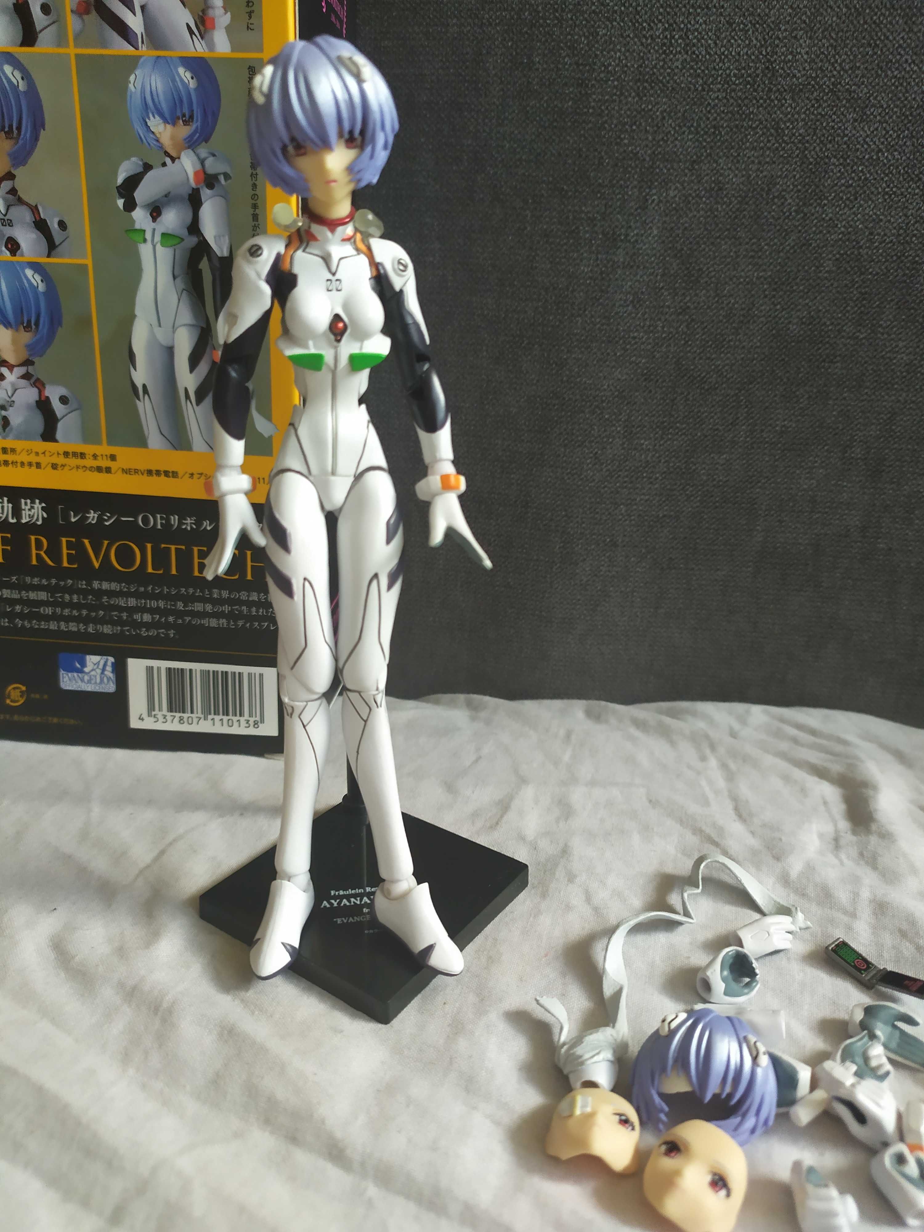 Figurka anime Neon Genesis Evangelion Rei Ayanami Revoltech「KOMPLET」