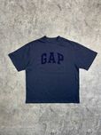 Футболка синя Yeezy GAP BALENCIAGA YZY футболка синяя  S M L