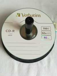 19 CD-R Virgens, 700 MB/80 Minutos