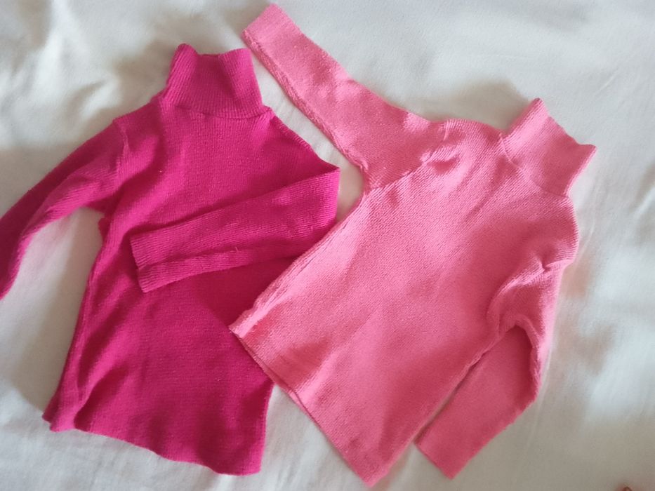 Одяг дівчинці теплі речі штани костюм гольфик