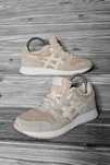 Sneakersy Asics Lyte damskie zamszowe beżowe sportowe biegowe 38 39