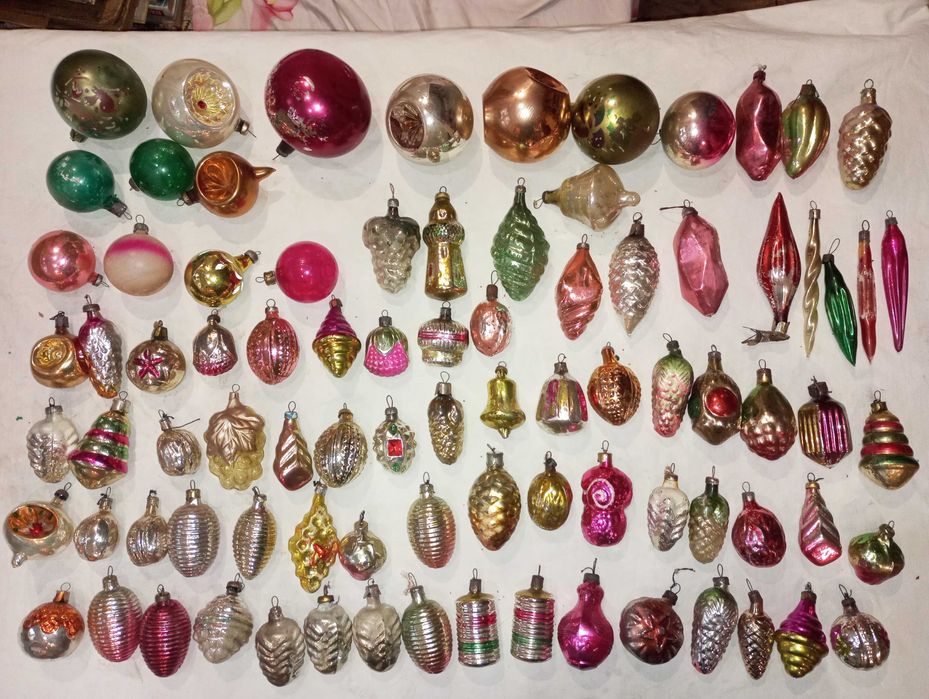 Игрушки елочные новогодние советские винтаж ссср