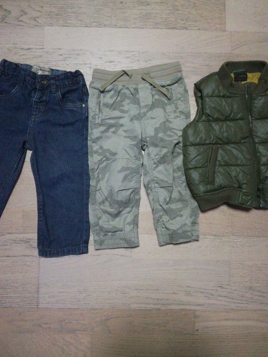 Джинси, джогери, жилет на хлопчика  12 -24 місяців