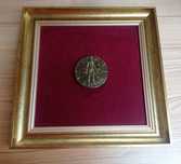 Igor Mitoraj medal oprawiony