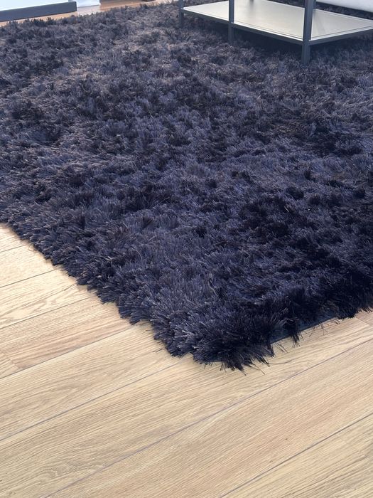 Carpete 300 X 300 Preta pêlo alto