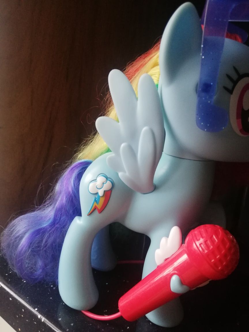 Kucyk My Little Pony śpiewająca, karaoke Rainbow Dash j polski