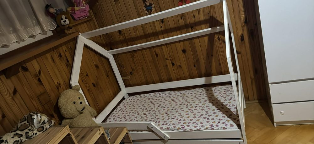 Drewniane Łóżko dziecięce