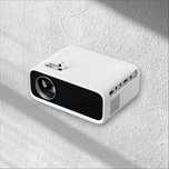 NOWY Mini projektor Wanbo biały TV gry LED full HD wyświetlacz