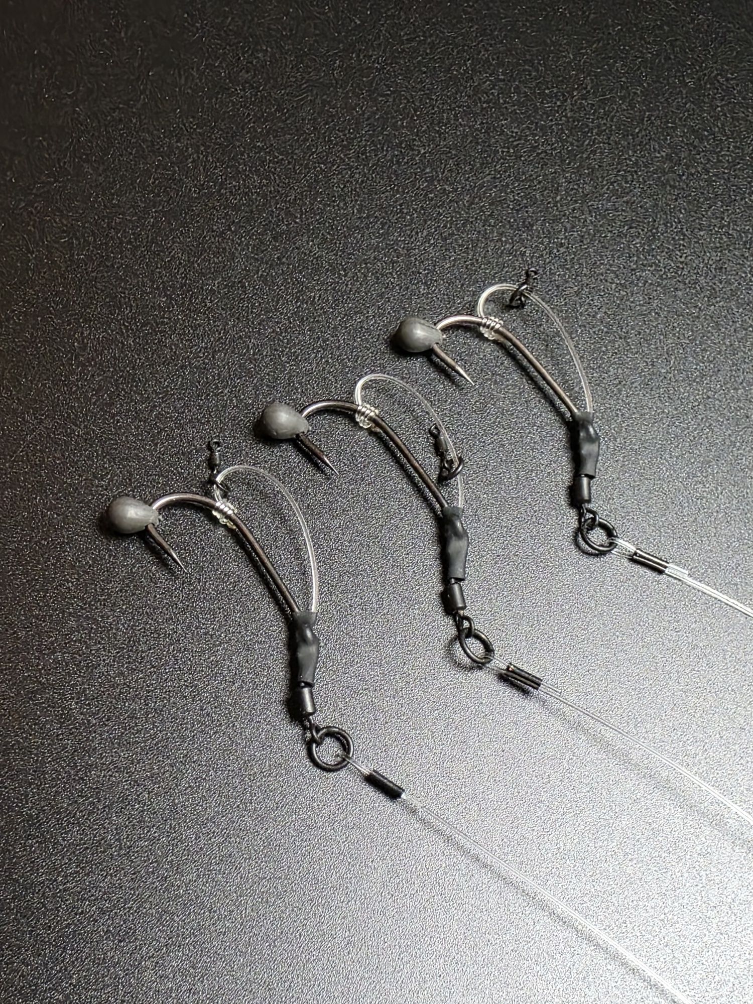 10 x przypony karpiowe pod Waftersy bałwanki #2 tungsten Hook