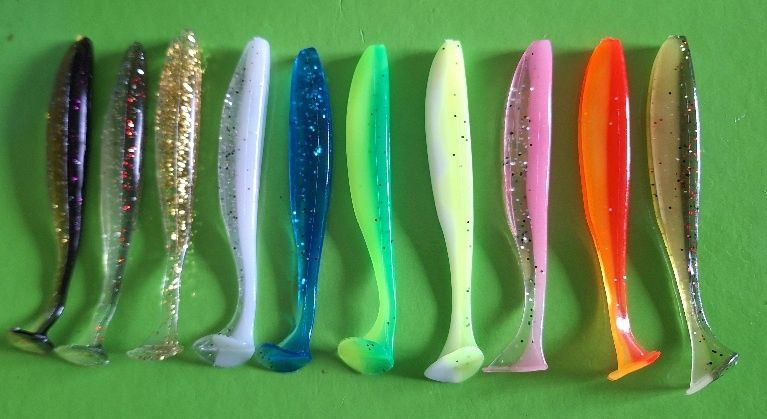 Rippery Gumy 9cm 40szt Okoń Sandacz