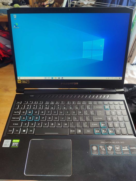 Acer Predator Helios 300 PH315 53 Notebook do gier Używany model 74G2
