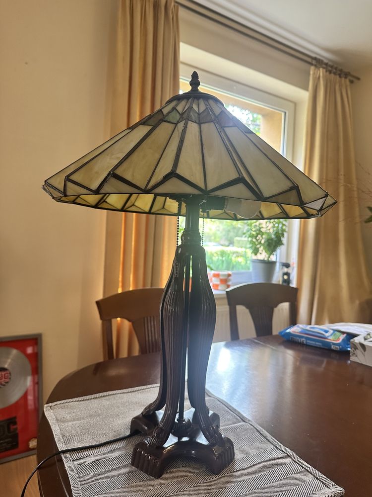 Lampa Witrażowa vintage