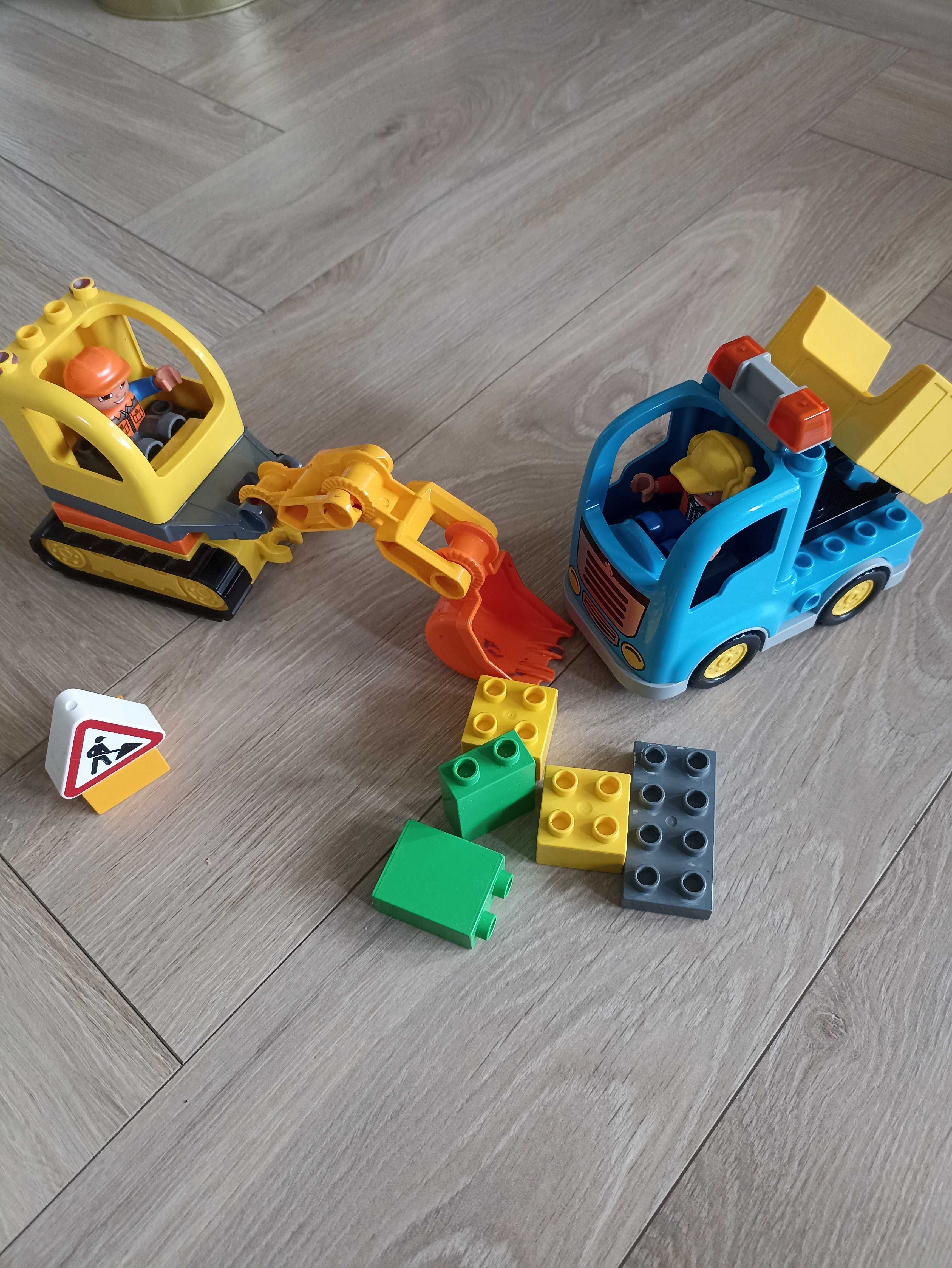 Klocki LEGO Duplo 10812 Ciężarówka i koparka gąsienicowa