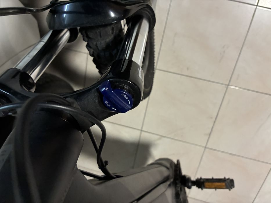 Bicicleta eletrica com açao no pedal, 3 niveis de velocidade