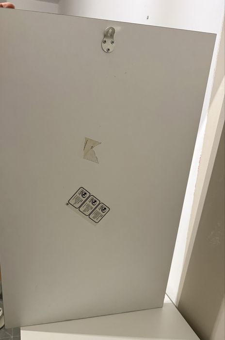 Espelho de Parede Aço Inoxidável 80 cm